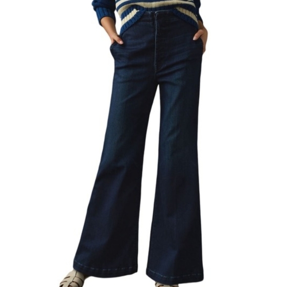 MOTHER Wide Leg Jeans - Picture 3 of 8